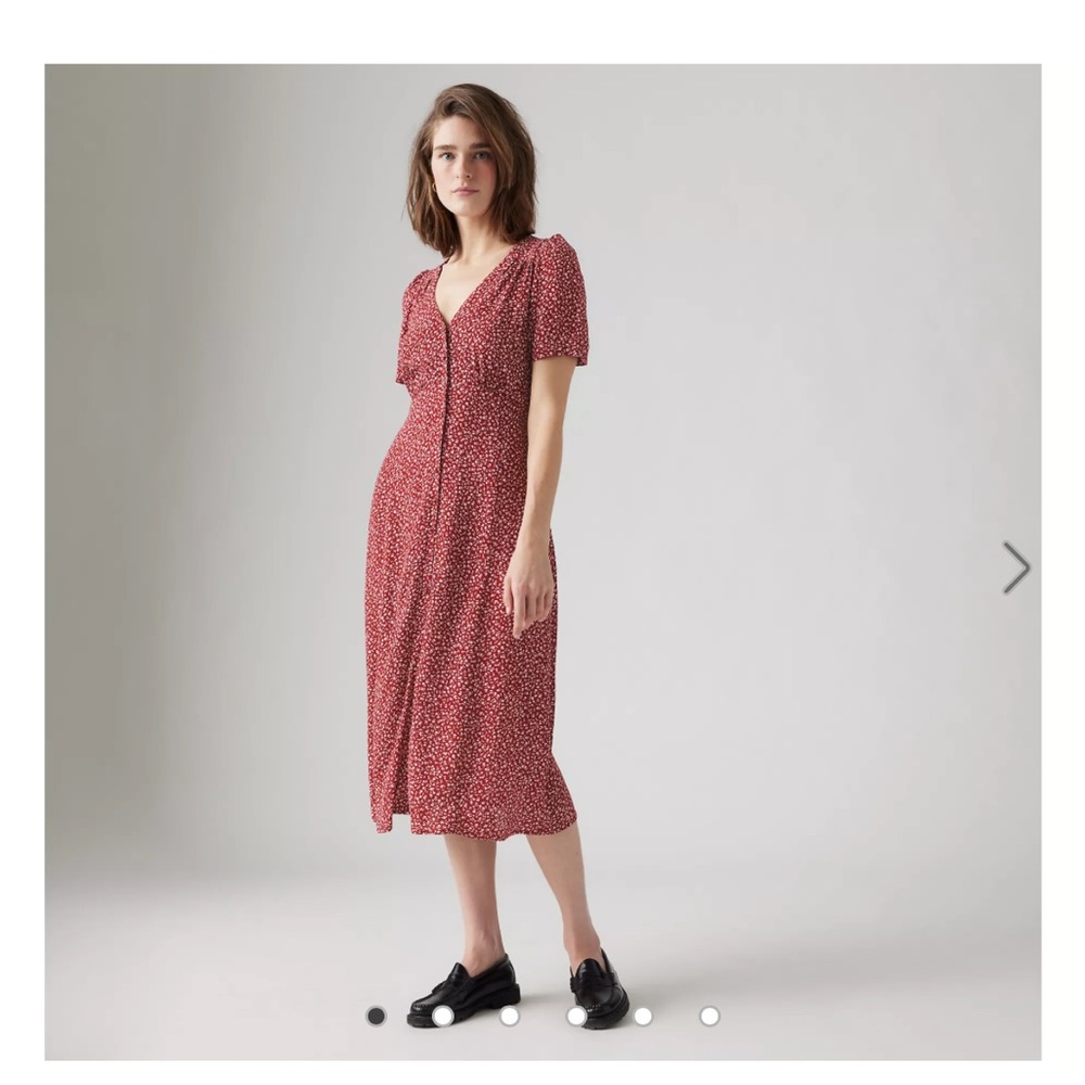 LEVI’S midi floral dress